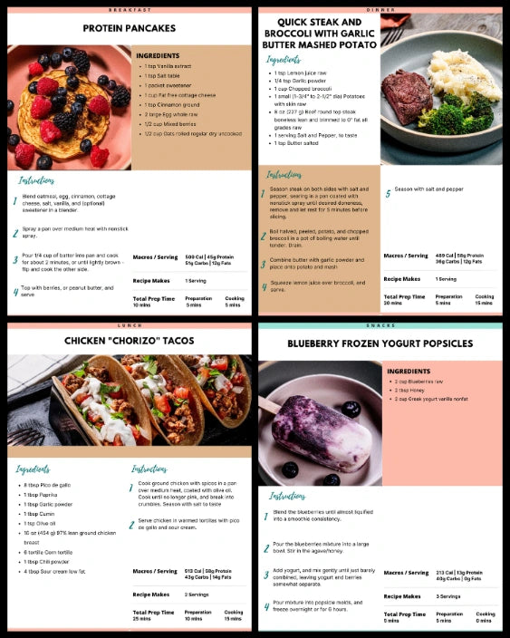 High Protein Recipe E-Book
