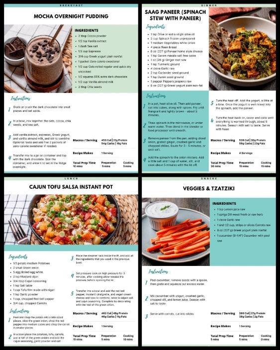 Vegetarian Recipe E-Book