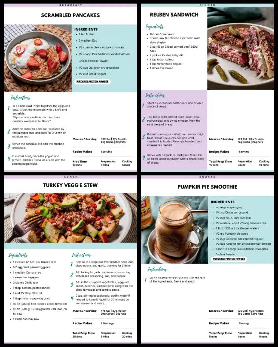 Balanced Recipe E-Book